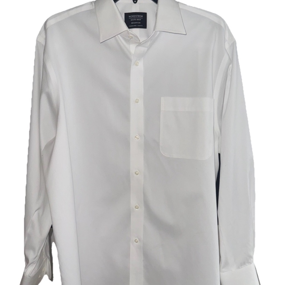 Nordstrom Men's Crisp White Dress Shirt